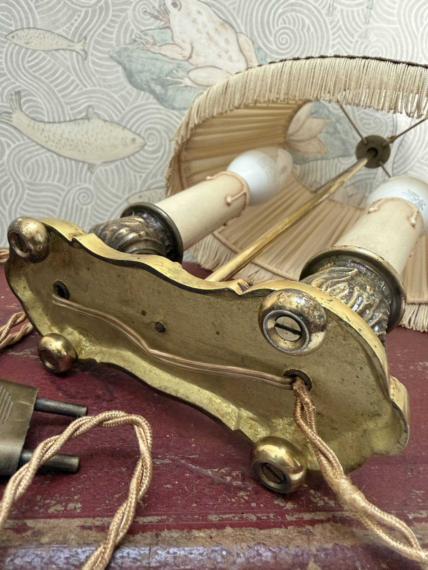 Lampe bouillotte ancienne style Empire
