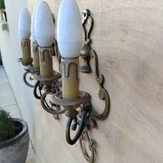 Paire d'applique bronze vintage