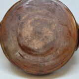 Antique glazed earthenware terrine with black spots, 18th century? 18th century?