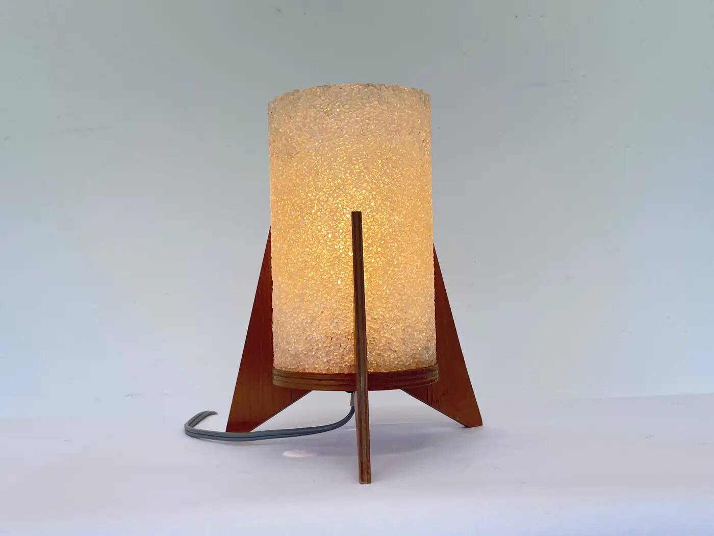 Space age table lamp rocket by Pokrok Zilina, 1970s
