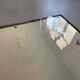 Large beveled mirror 42x166cm
