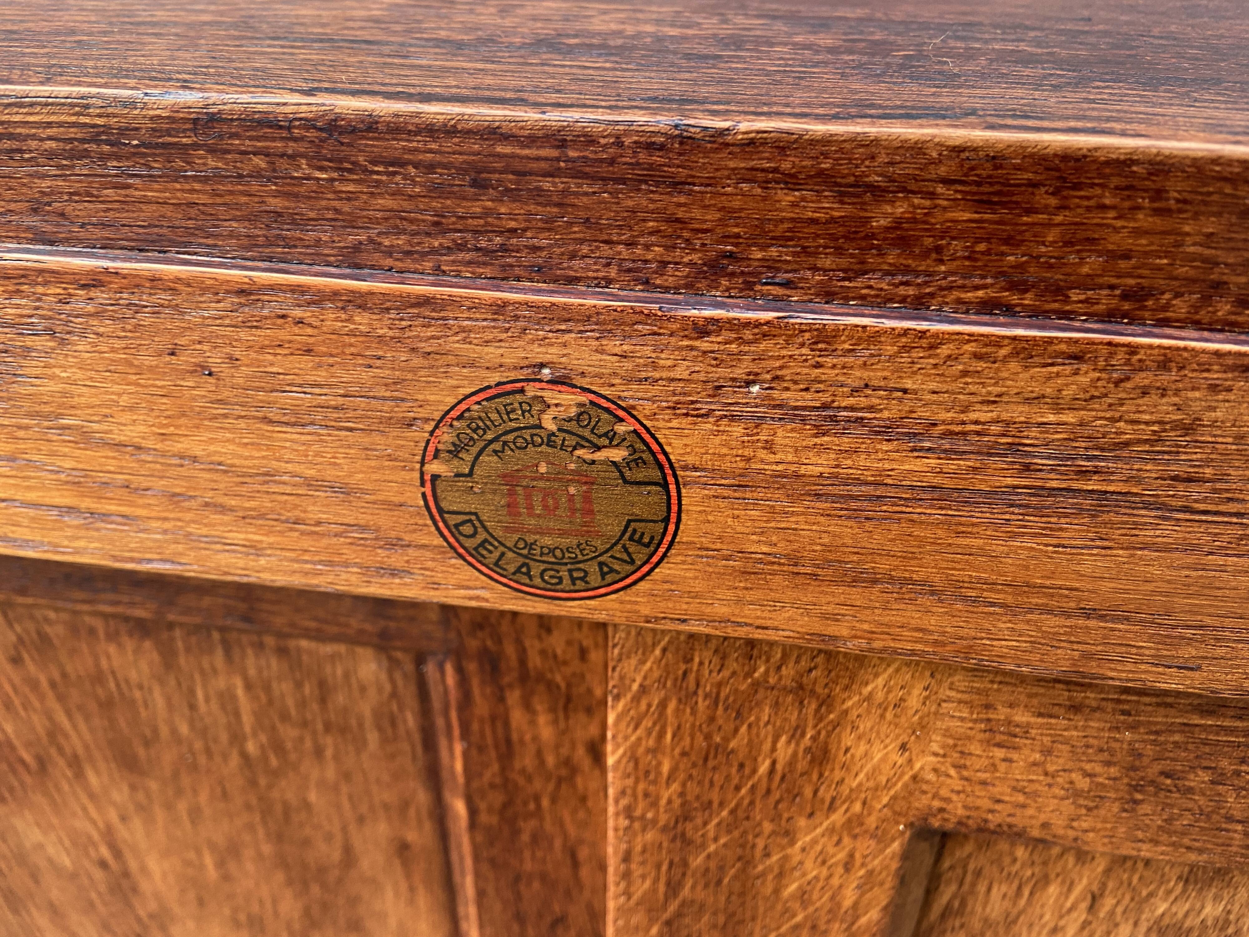 Mid century vintage school buffet