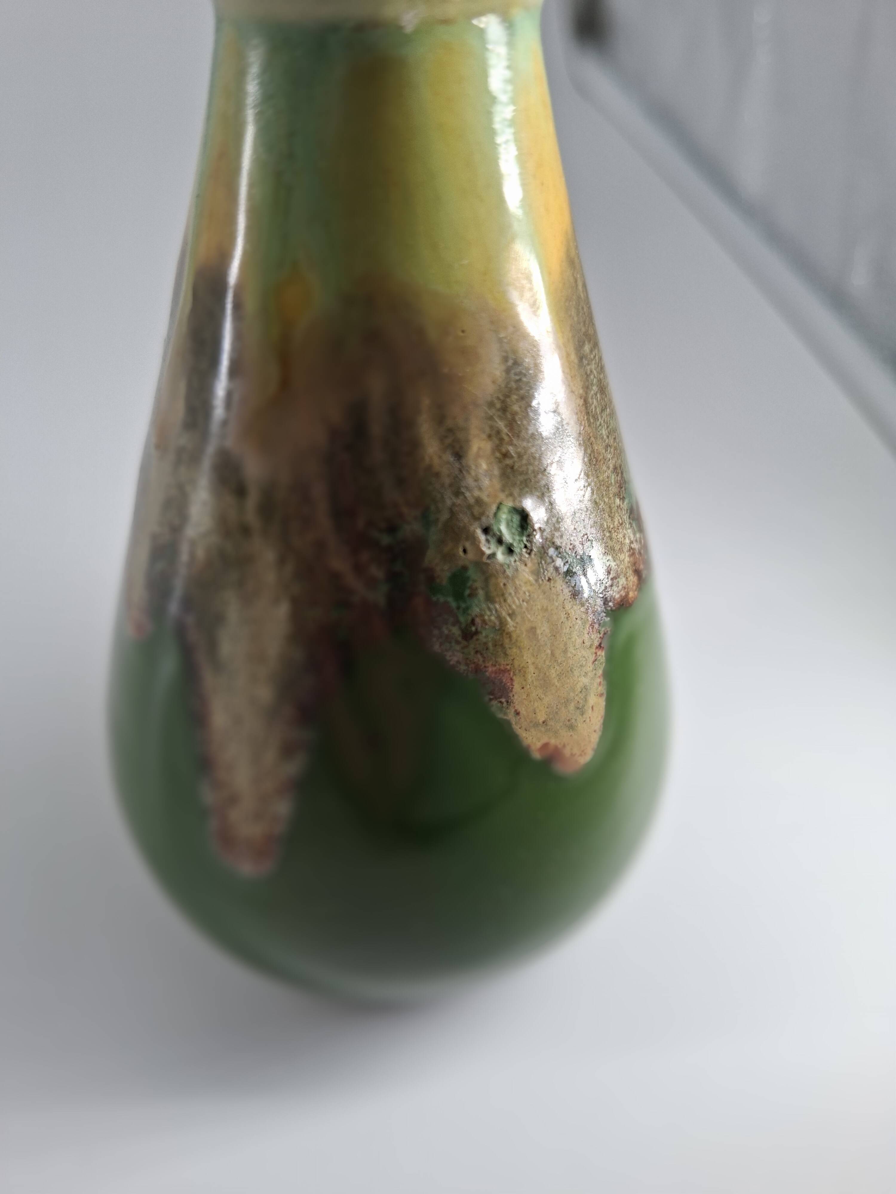 Ceramic vase from the Thulin pottery - Belgium
