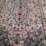 Pair of handmade oriental rugs 98x65cm