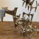 3 modular Vogelflug Hammonia candlesticks, 1970