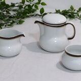 Porcelain tea set 3 pieces