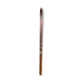 Pair skis old wood