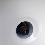 Old industrial suspension - enamelled sheet metal - 1950