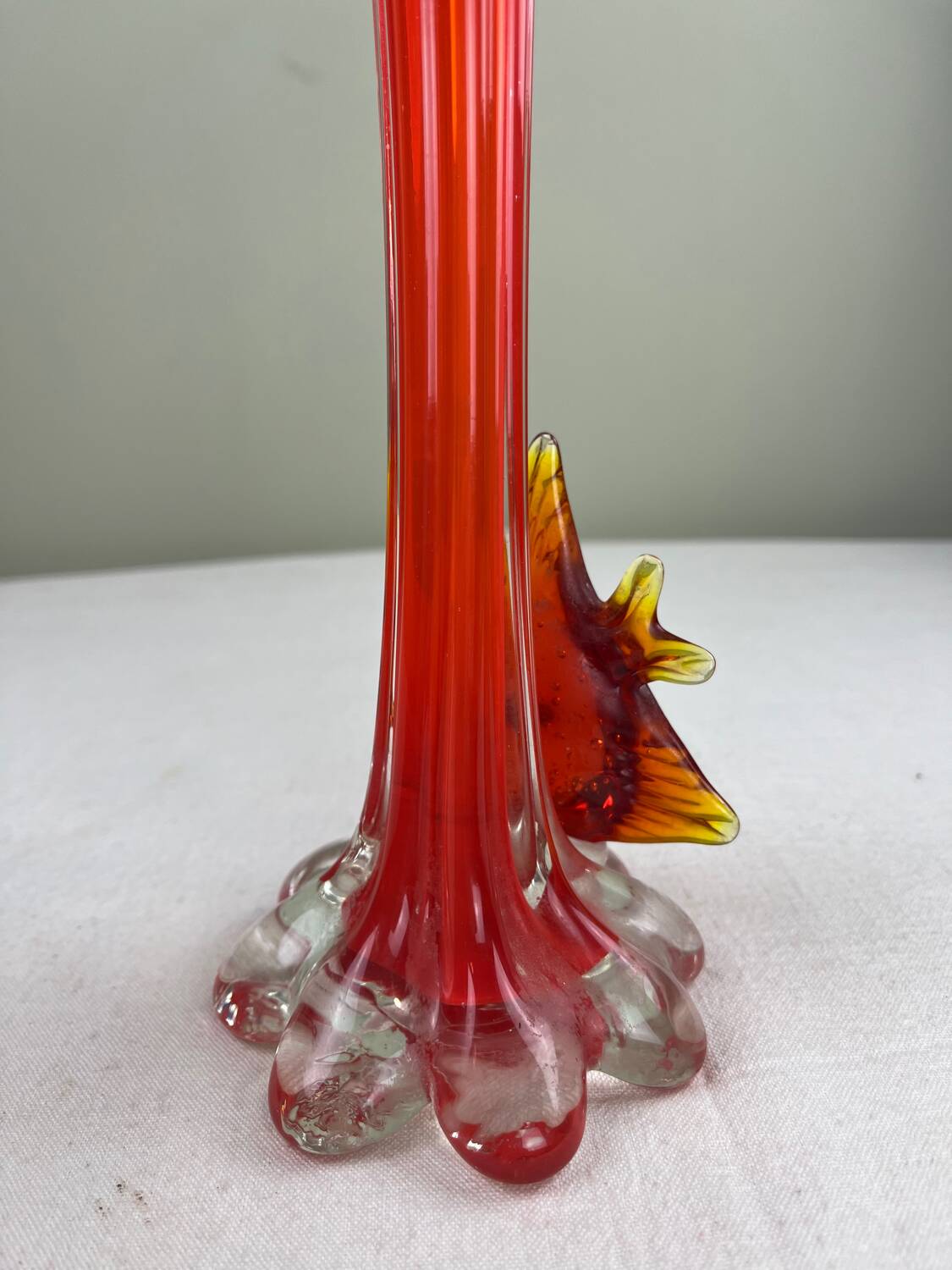 Murano fish soliflore