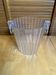 Vintage White Lucite Champagne Bucket FOUSSY Plexi + Metal Handles