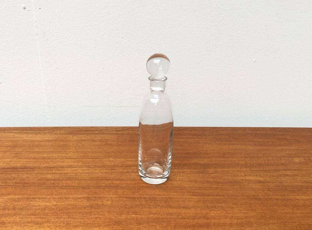 Carafe Vintage Allemande en Verre de Peill & Putzler, Années 1970