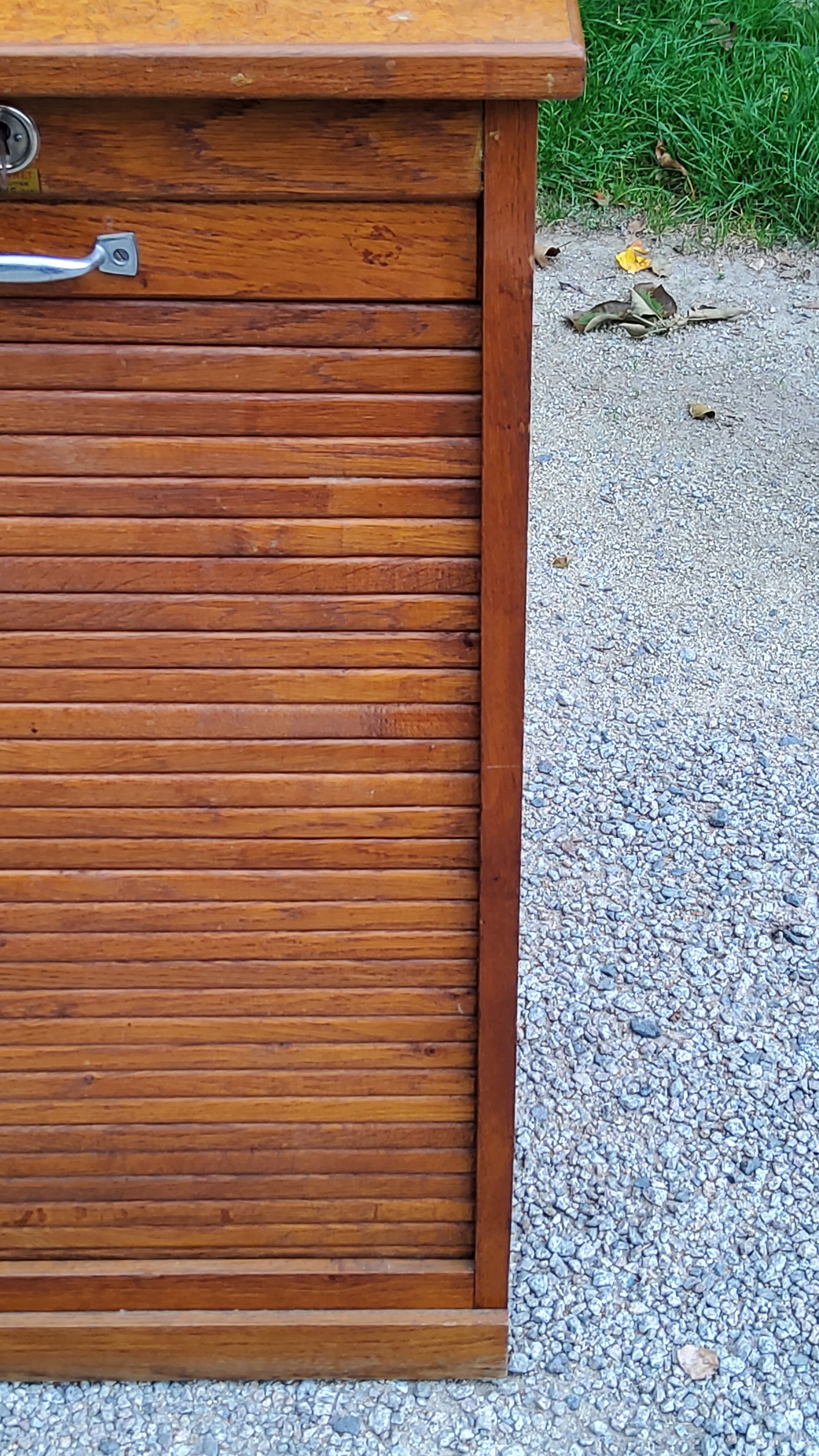 Oak curtain binder from the 50s a.jarnet