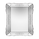 The 1950s - baroque rococo italian venetian mirror 75x55cm