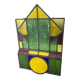 Handcrafted polychrome stained glass