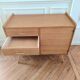 Renovated vintage sideboard, Scandinavian style, 1960s