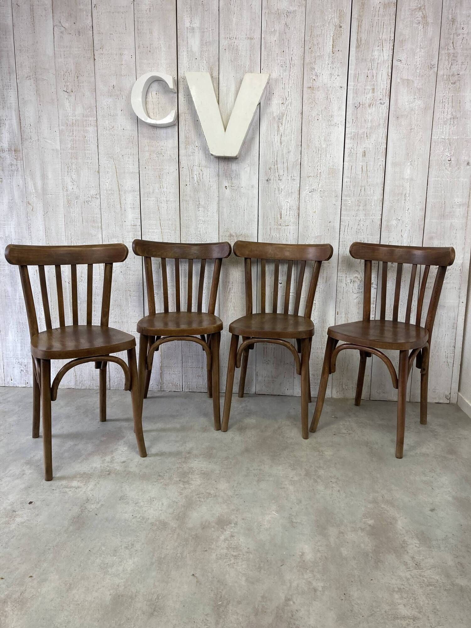 Set of 4 bistro chairs