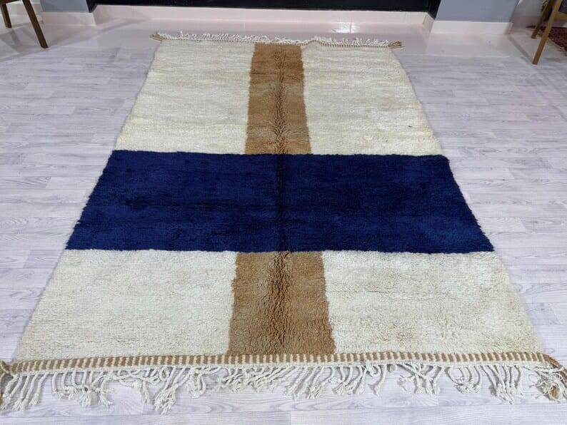 Pure wool rug, colorful, size 150 x 250 cm