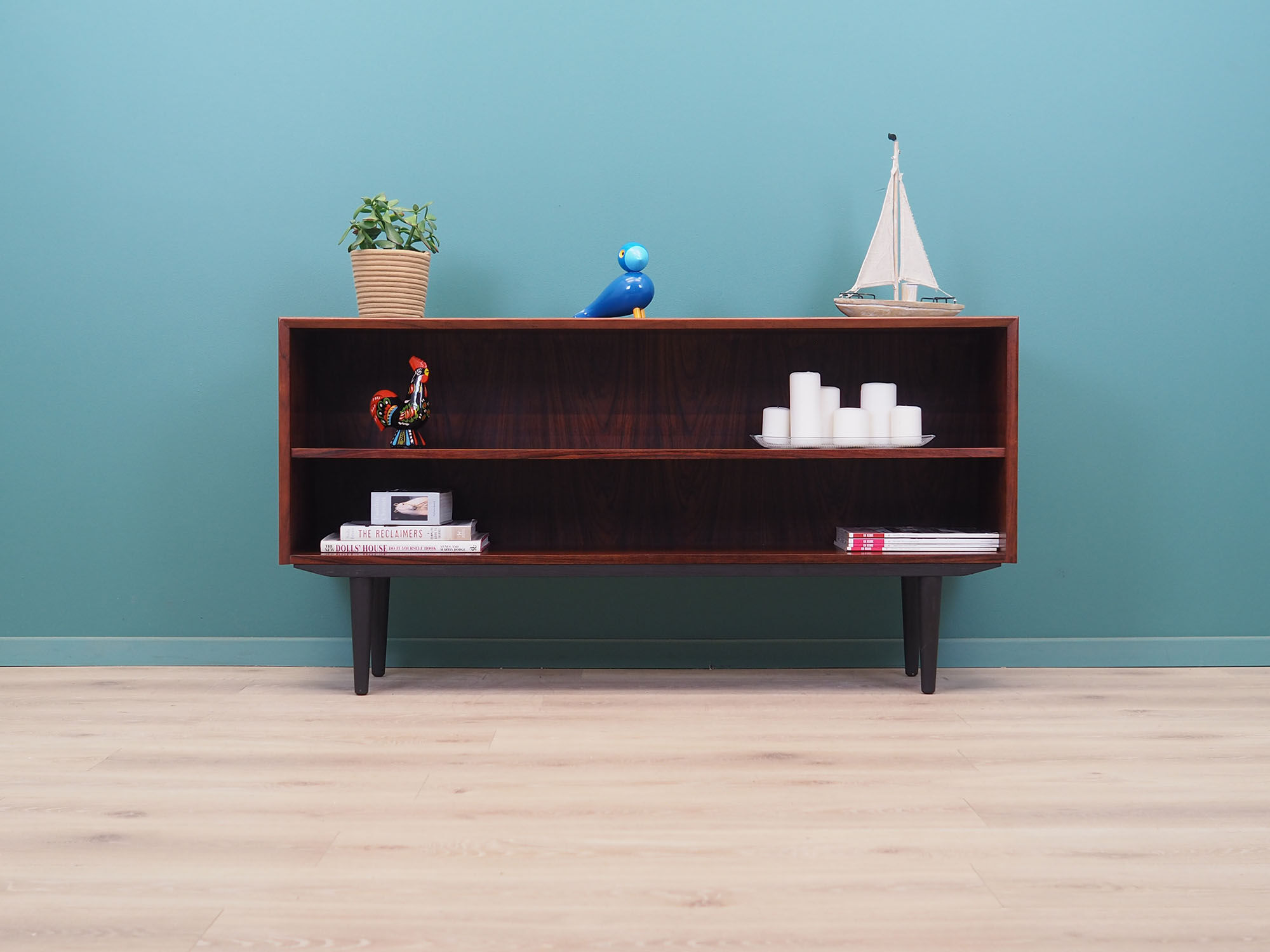 Rosewood bookcase, Danish design, 1970s, production: Brouer