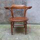 Fauteuil de nourrice en bois courbé début XXème