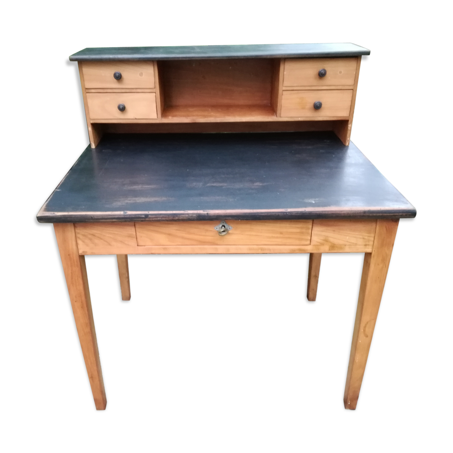 Stepped desk in fruit wood