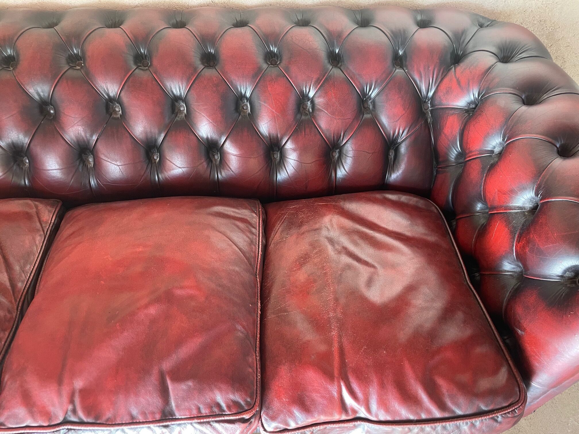Vintage chesterfield sofa