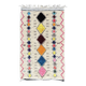 Tapis Berbère Azilal – Pièce unique artisanale en laine – 140x240 cm