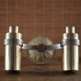 Vintage bronze wall lamp