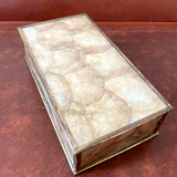 Rectangular mother-of-pearl box