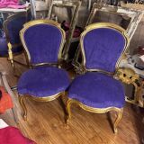 Set of 2 nursery-style chairs
