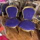 Set of 2 nursery-style chairs