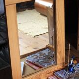 Miroir cadre en bois (pin) rectangulaire