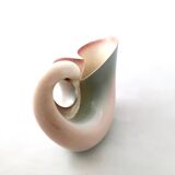 Light Pink Lacquered Terracotta Centerpiece Model Nr 610 by Vibi, Turin, Italy