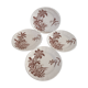 4 plates longchamp iron earth