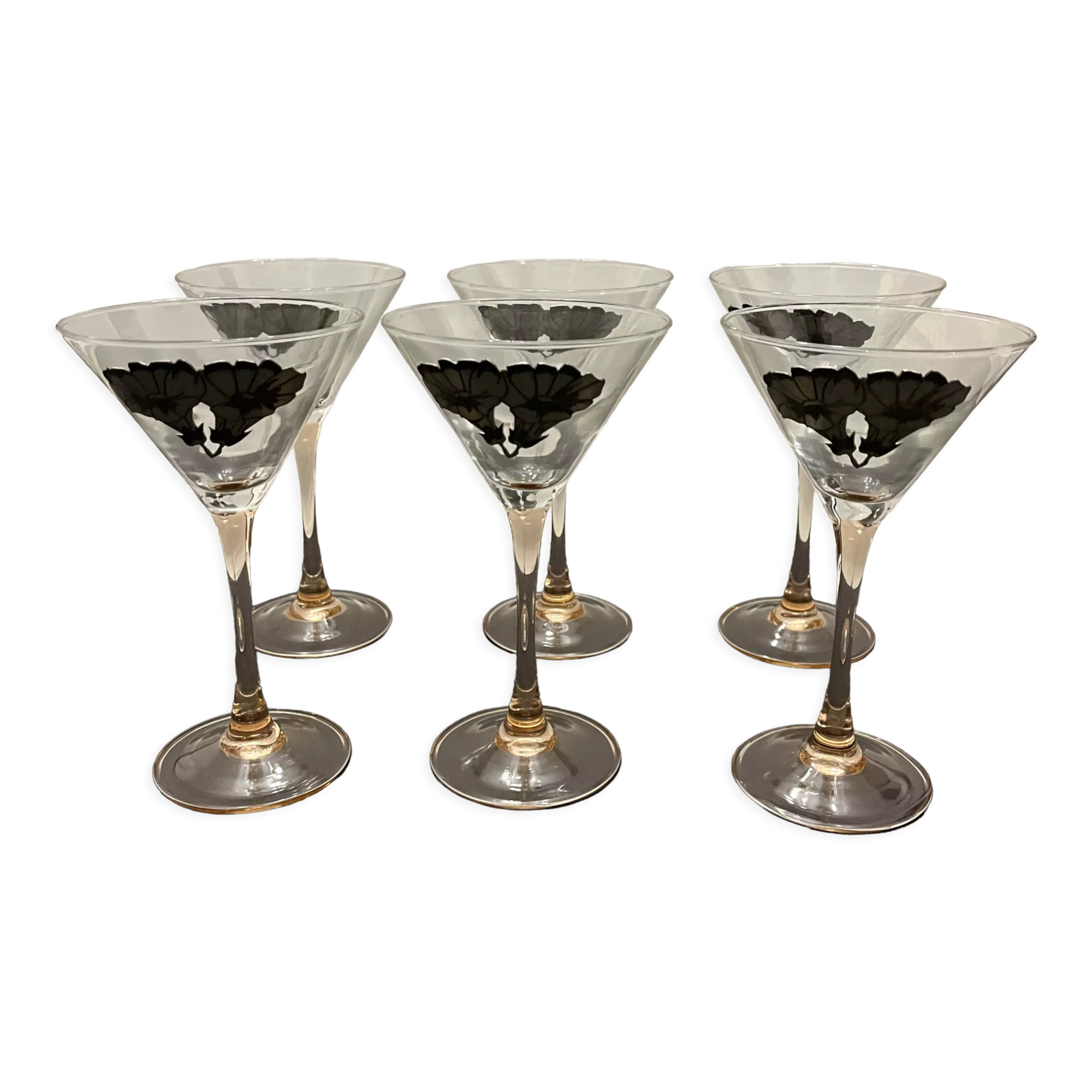 6 verres à cocktail
