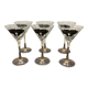 6 verres à cocktail