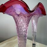 2 vases cornet Art Nouveau