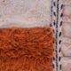 Tapis berbère marocain multicolore moderne