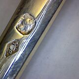 Set de 4 fourchettes à gâteau en argent massif