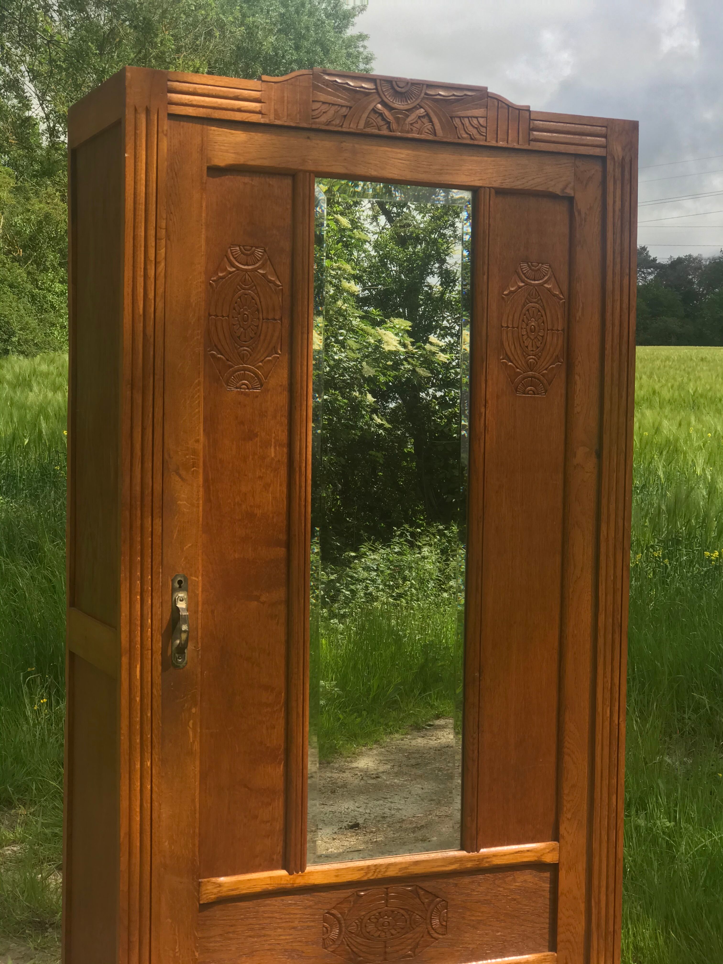 Parisian art deco wardrobe