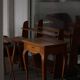 Table d'appoint danoise de style rococo en bouleau avec tiroir, début du 20e siècle