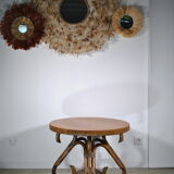 Rattan coffee table year 70