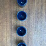 Verres à shots Brotzeit Studio Line allemands vintage en céramique de Rosenthal, lot de 4