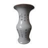 Ancient vase balustre Chinese porcelain china poeme brand Qing XIX