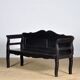 Antique pine bench, 1900s