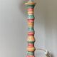 Ceramic lamp by 0. corro vintage