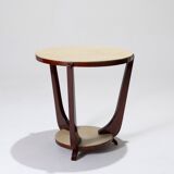 Art deco parchment table, 1930s