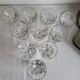 BACCARAT 10 Verres à vin en Cristal Modèle Périgord - Signé
