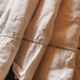 Antique linen drape monogrammed 3.10x2.20 m