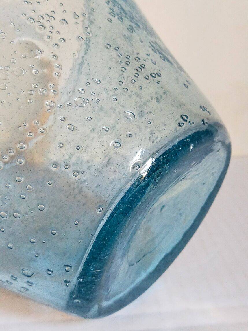 Saladier en verre soufflé