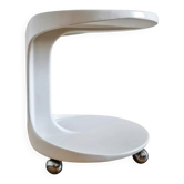 Midcentury Rare Side or Serving Table, Space Age Style, Italy, 1970s